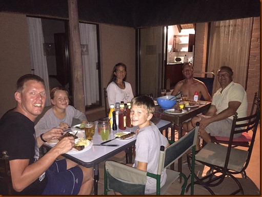 Gemeinsames Abendessen